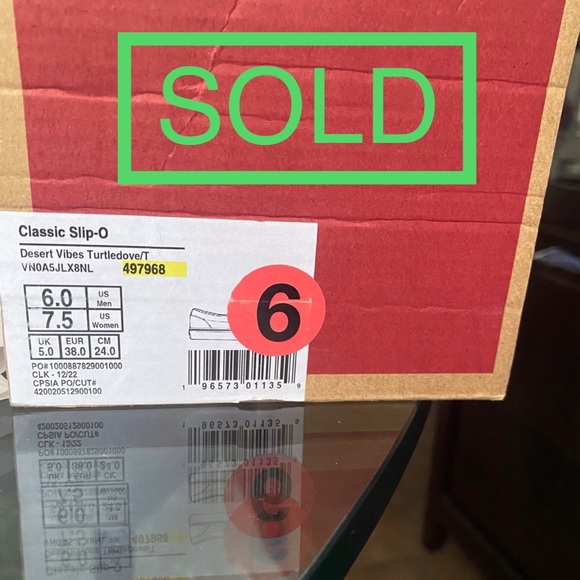 Vans OTW Classic Desert Vibes Turtledove Slip-On - Picture 8 of 9